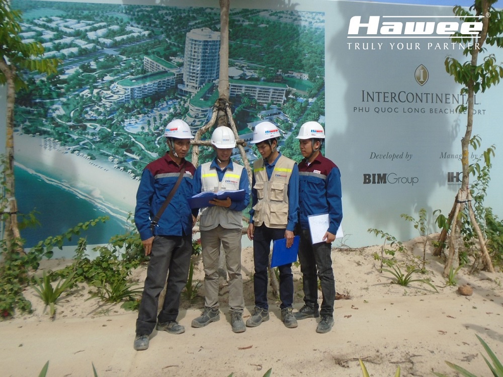Hawee ME giai đoạn triển khai dự án tại Phú Quốc