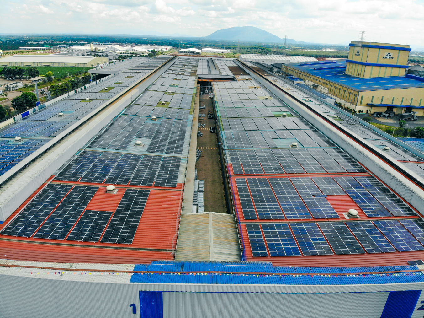 Điện mặt trời áp mái - Dự án nhà máy kết cấu thép ATAD Đồng Nai