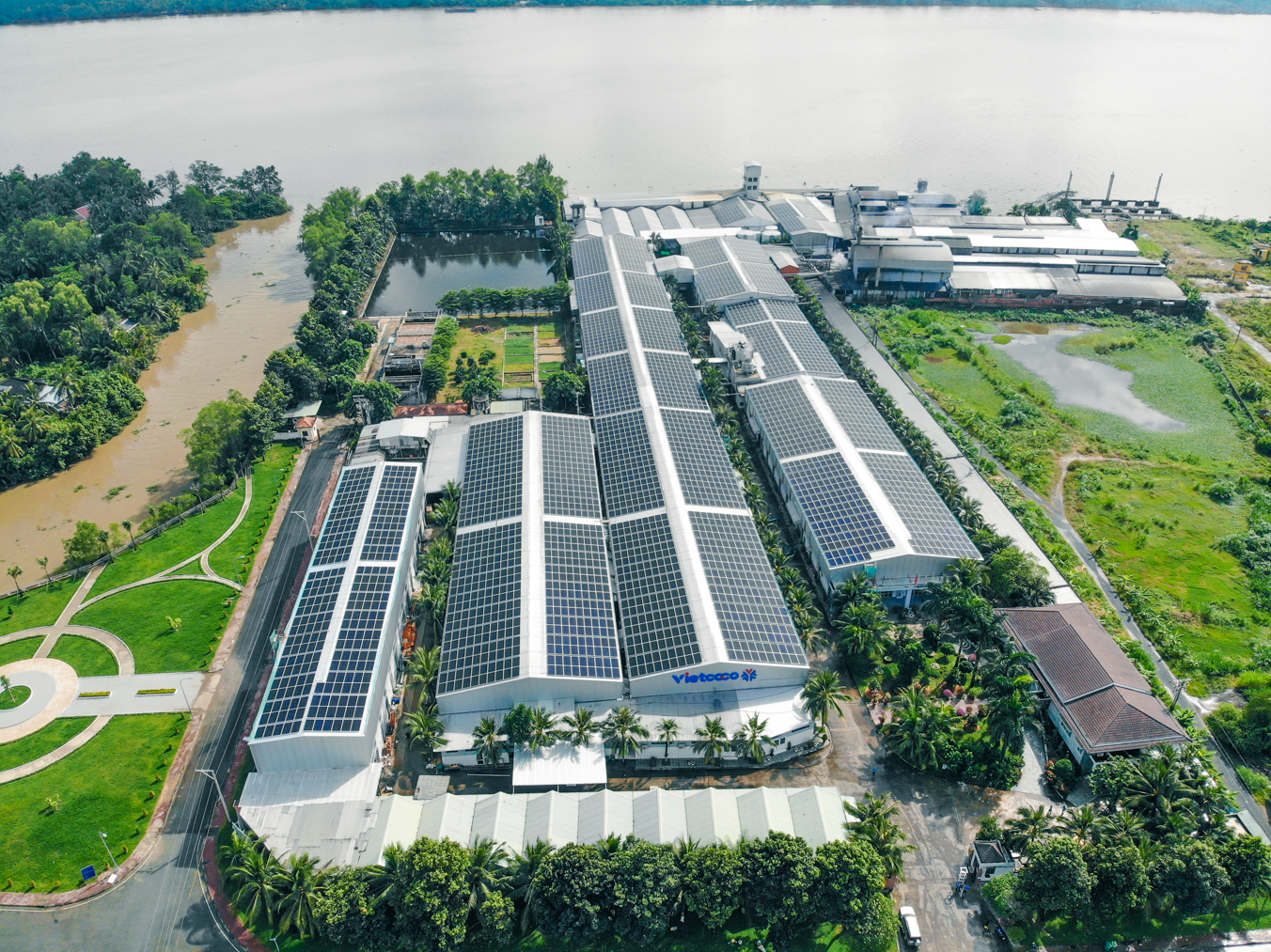 Rooftop Solar Power Plant -  Dừa Lương Quới Inc.