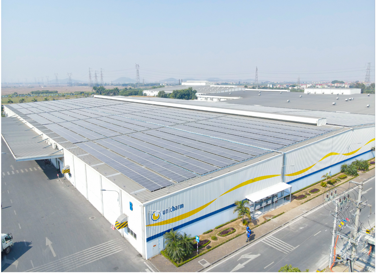 Rooftop solar - Diana unicharm factory