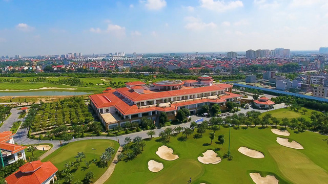 Nhà câu lạc bộ sân Golf Long Biên