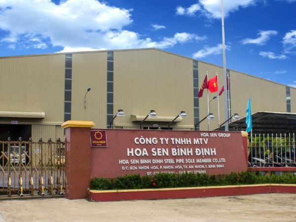 Nhà máy Hoa Sen Nhơn Hội - Bình Định
