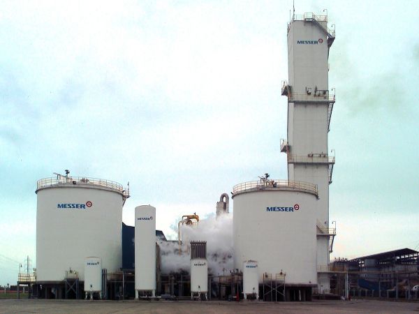 Messer Industrial Gas Separating Plant