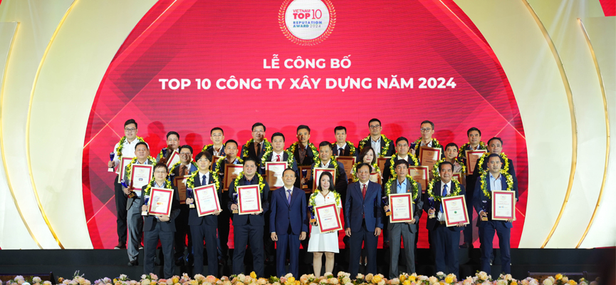 HAWEE tiếp tục được xướng tên trong Lễ công bố Top 10 Nhà thầu Cơ điện Việt Nam